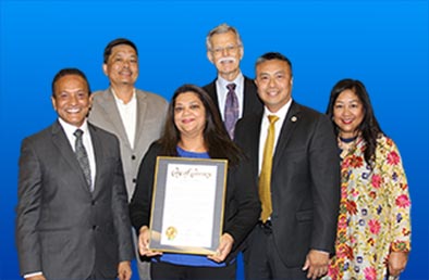 Cerritos City Council Honors the Friends of the Cerritos Library